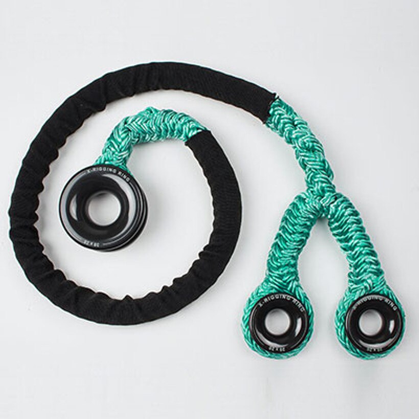 ROPE Logic Eye Sling - Samson Tenex 12-Strand Polyester, 3/4" X 16', Green, 22,000 Lb Tensile Strength