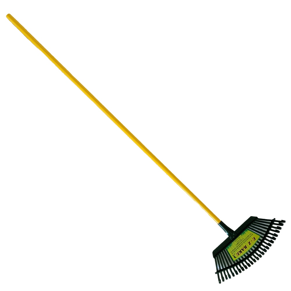 Calico E-Z Rake Green 25Tine/20inch~ Steel Handle ALL STEEL TINE LEAF RAKE,