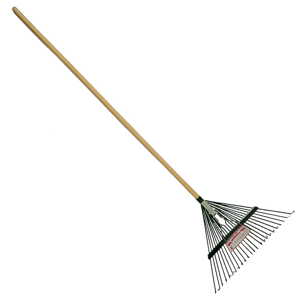 24TINE/24INCH~ SPRING LAWN RAKE, 54