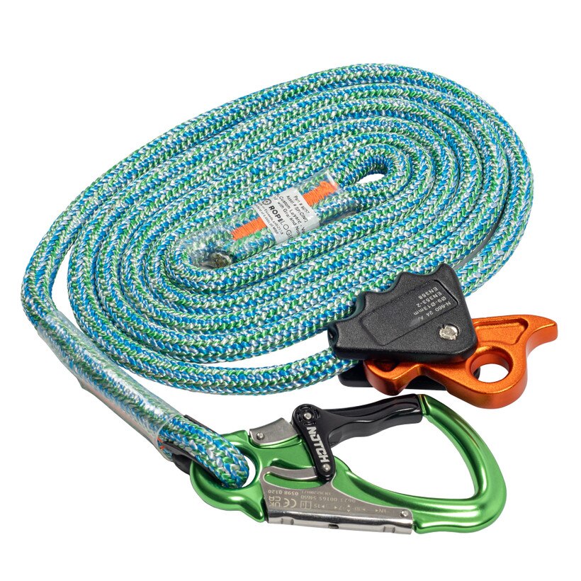 RL Custom Lanyard - Vortex 20' with Grab and Notch Triple Action Snaphook